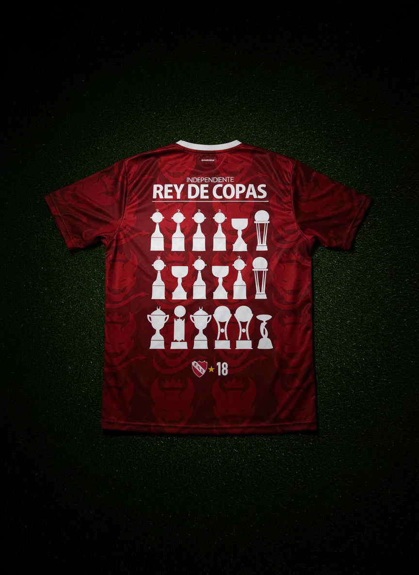 Camiseta Independiente - Edición Rey de Copas